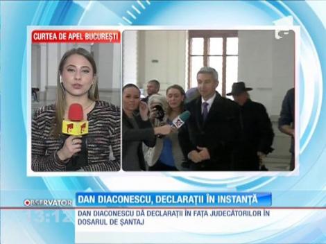 Dan Diaconescu, declaraţii în instanţă