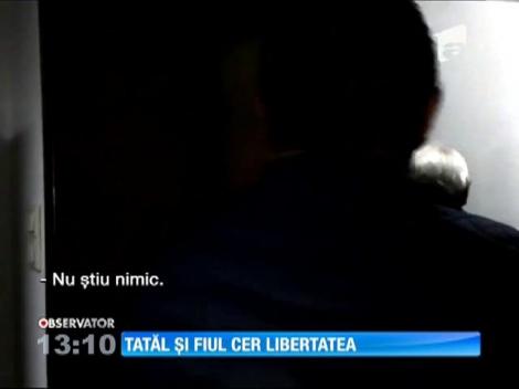 Viorel Hrebenciuc şi fiul său Andrei cer libertatea
