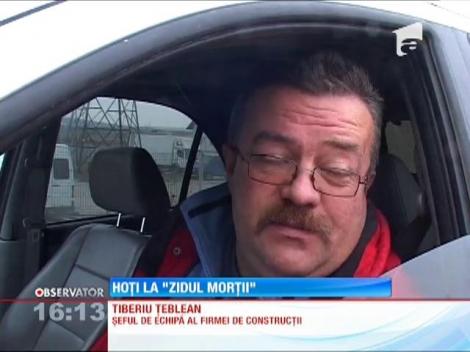 ''Zidul morţii'' din Suceava, semnalizat cu marcaje rutiere imaginare