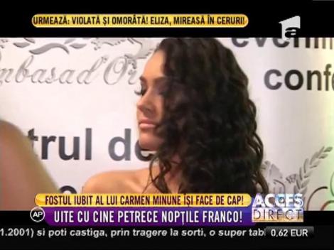 Uite-l pe Franco ce bine se distrează după ce s-a despărțit de fiica lui Adi Minune!