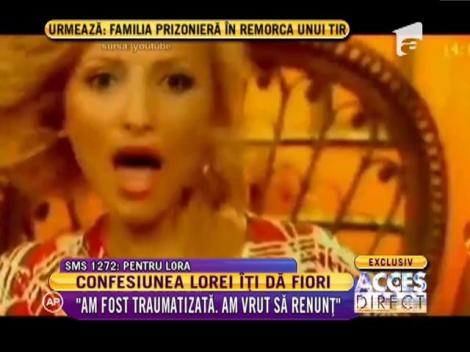 Mărturisirile cutremurătoare ale Lorei despre viața ei: ”Am vrut să renunț de un milion de ori. Mi-a fost foarte greu!”