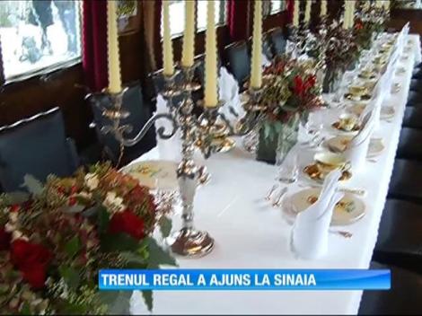 Trenul regal a ajuns la Sinaia