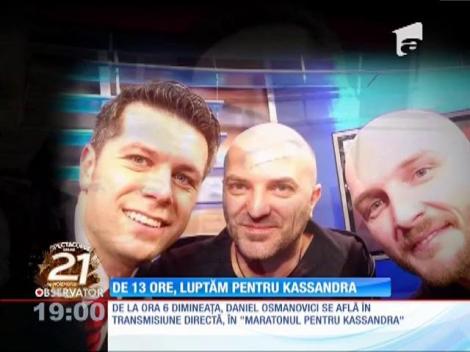 Maraton pentru Kassandra! 13 ore de când Daniel Osmanovici prezintă cel mai lung buletin meteo din lume