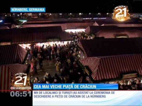 Cea mai veche piaţă de Crăciun din Germania