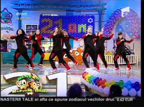 Brothers Crew dansează de ziua Antenei
