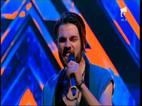 Duel: Bon Jovi - You give love a bad name. Vezi interpretarea lui Alexandru Florea, la X Factor!