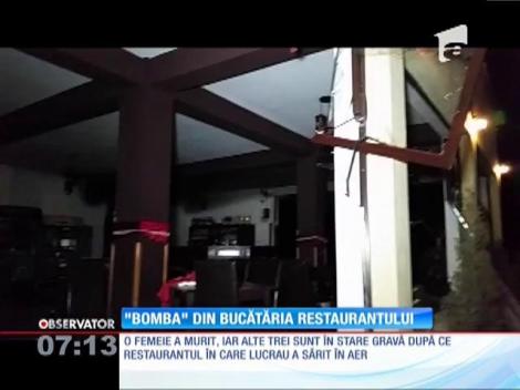 O butelie s-a transformat într-o bombă azi noapte, într-un restaurant din Suceava