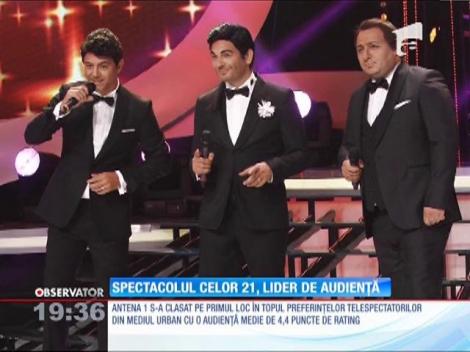 Antena1 a fost ieri lider de audienţă