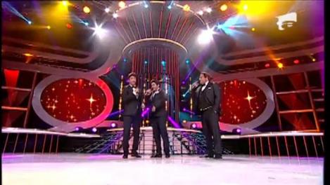 Martin, Robbie & Sinatra - "That's amore". Vezi transformarea juraţilor de la Iadul Bucătarilor la "Te cunosc de undeva!"