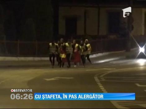 21 de garnizoane din toată ţara participă la un cros, cu predare de ştafetă