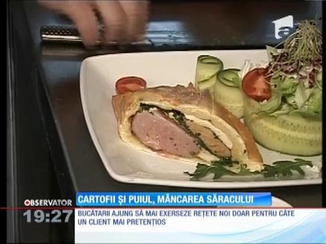 Cartofii și puiul, mâncarea săracului