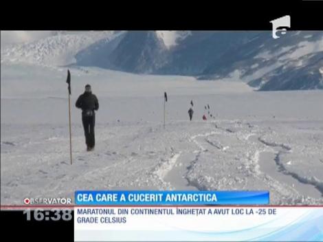 Adriana Istrate, cea care a cucerit Antartica