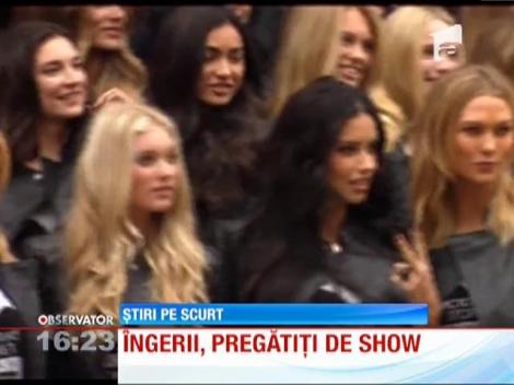 Îngerii, pregătiți de show