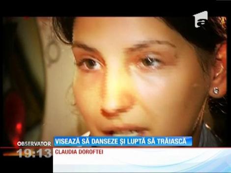 O tânără din Timișoara visează să danseze și luptă să trăiască