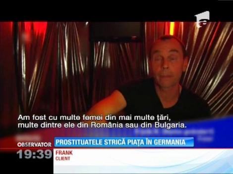 Prostituatele românce strică piața în Germania