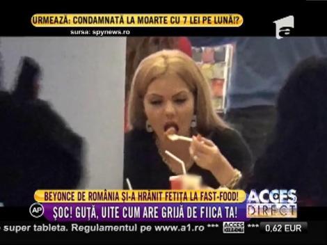 Beyonce de România îşi face de cap