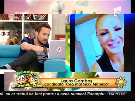 Laura Gomboș, candidată ”Cea mai Sexy Mămică”