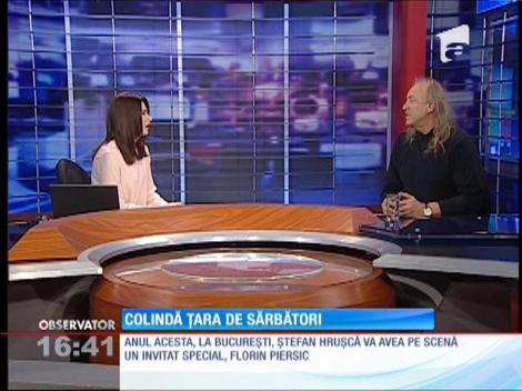 Ştefan Hruşcă colindă ţara în prag de sărbători