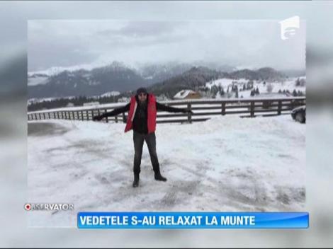 Vedetele s-au relaxat la munte