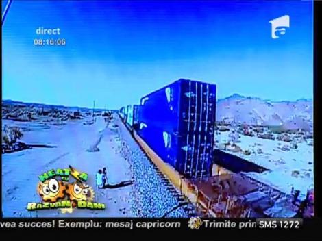 Smiley news: O nouă metodă de a urca măgarul pe autobuz