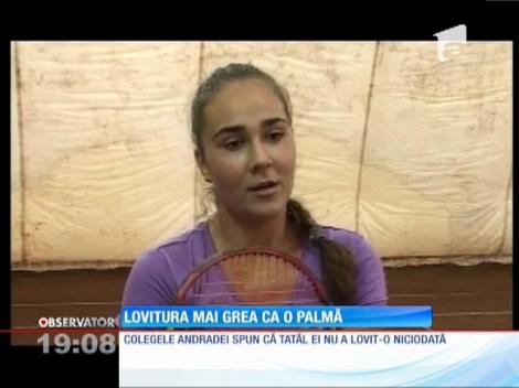Palma tatălui ar putea fi sfârşitul carierei pentru jucătoarea de tenis Andrada Surdeanu