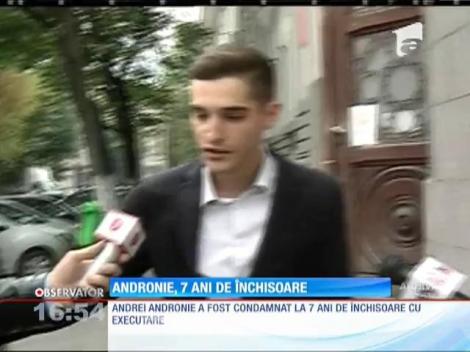 Andrei Andronie, condamnat la 7 de închisoare pentru accidentul din noiembrie 2011