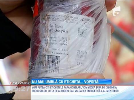 Normele europene de etichetare, din 13 decembrie și în România