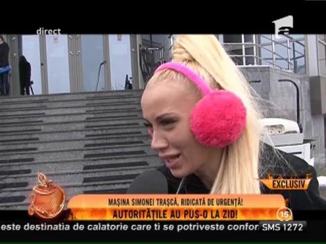 Mașina Simonei Trașcă, executată silit de stat!