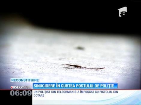 Doborât de stres şi datorii, un poliţist de 52 de ani şi-a luat viaţa cu arma din dotare