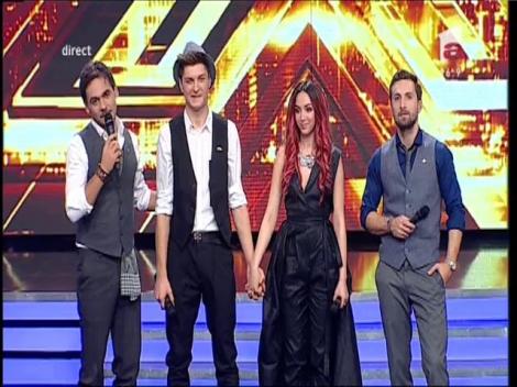 Jurații X Factor analizează prestaţia trupei Contrast