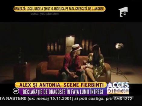 Alex Velea și Antonia, scene fierbinți în noul videoclip!