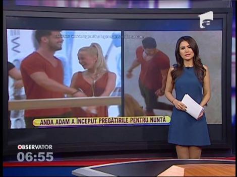 Anda Adam a fost cerută de soţie