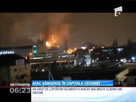 20 de oameni şi-au pierdut vieţile, în timpul unor confruntări violente, izbucnite în capitala Ceceniei