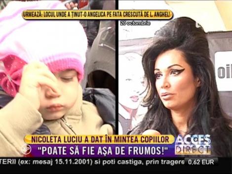 Nicoleta Luciu a dat în mintea copiilor