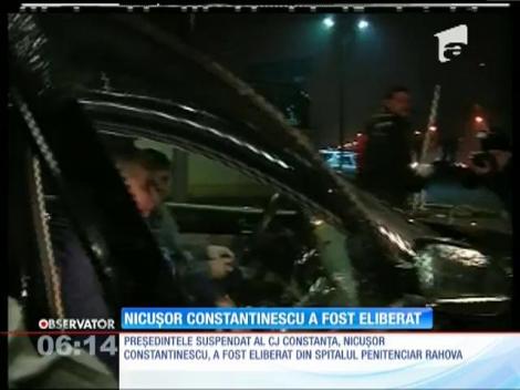 Preşedintele suspendat al CJ Constanţa, Nicuşor Constantinescu, eliberat din arest