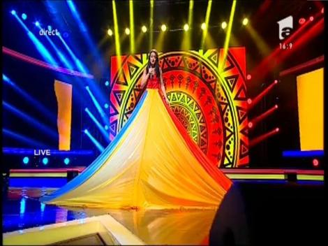 Adrian Daminescu - "România". Vezi aici cum cântă Nicoleta Nucă la X Factor!