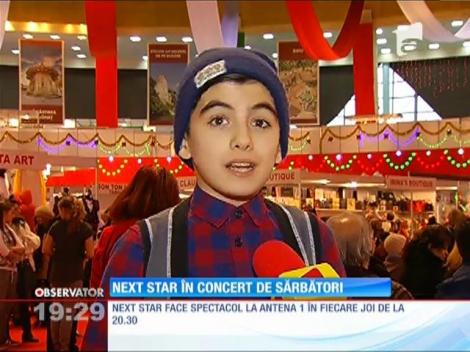 Vedetele Next Star au concertat în ziua Sfântului Nicolae