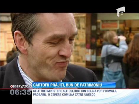 Belgienii vor să înscrie cartofii prăjiţi pe lista UNESCO a patrimoniului cultural mondial