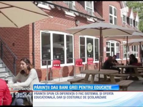 Părinţii dau bani grei pentru educaţia copiilor în străinătate