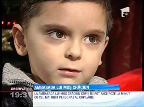 Ambasada lui Moş Crăciun se află în Parcul Mogoşoaia