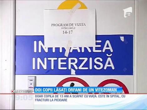 Rudele îi plâng pe cei doi soţi ucişi la Mioveni de un şofer vitezoman