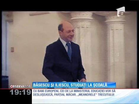 Traian Basescu şi Ion Iliescu vor fi studiaţi la şcoală