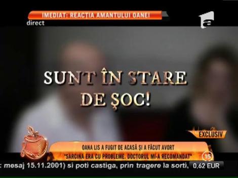 Oana Lis a fugit de acasă şi a făcut avort!