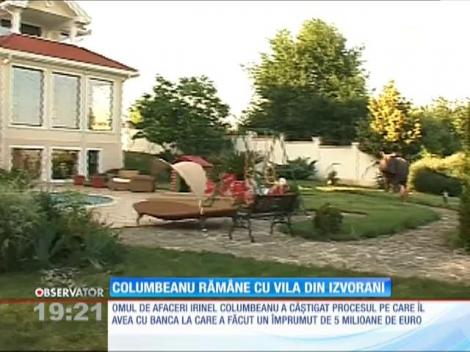 Irinel Columbeanu a fost la un pas să-şi piardă luxoasa vilă din Izvorani