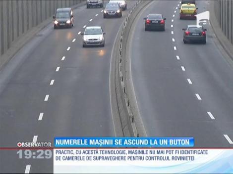 Au apărut plăcuţele de înmatriculare care te scapă de amenzi!
