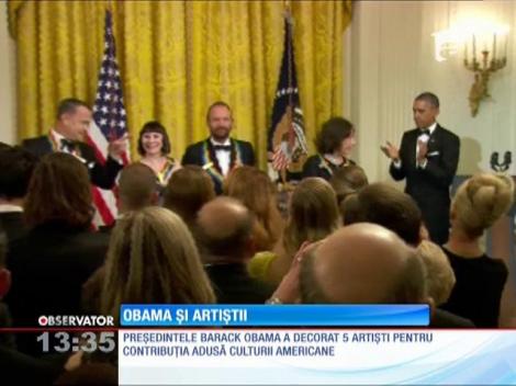 Artiştii momentului, oaspeţii preşedintelui american Barack Obama