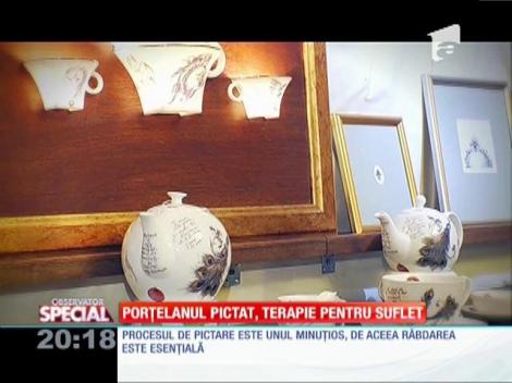 Special! Porţelanul pictat, terapie pentru suflet