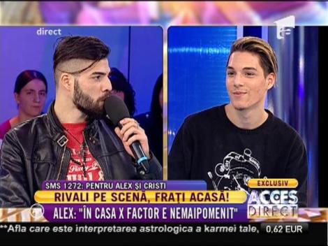 Frații de la X Factor: ”Pe scenă ne dăm putere unul altuia”