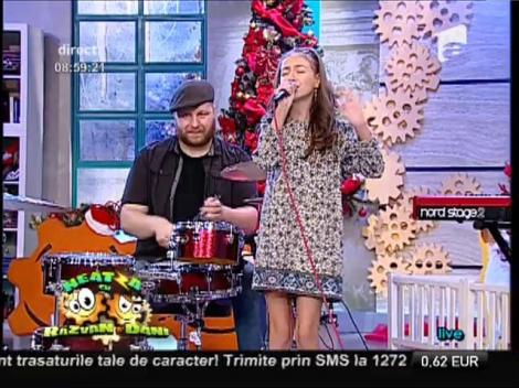 VIDEO: Elena Hasna, întotdeana o apariţie minunată! Fetiţa de la "Next Star", duet de excepţie alături de Ovi