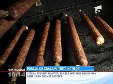 Porcul de Crăciun, ținta hoților